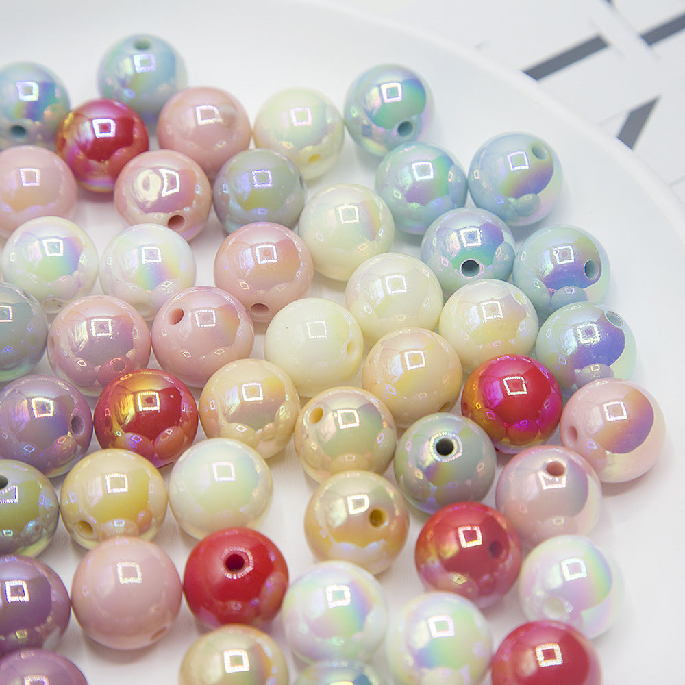 16mm Acrylic colorful Round beads